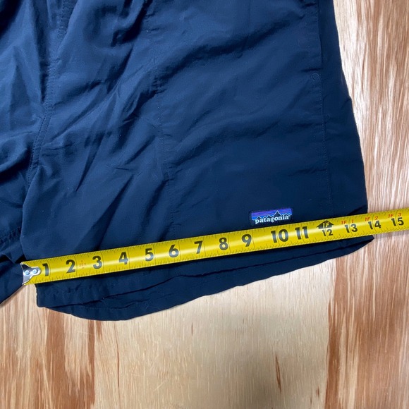 Patagonia Baggies Shorts Men's Large Black 5" Inseam Swim Trunks - Picture 5 of 11